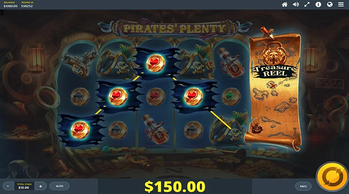 Pirates Plenty Slot Screenshot
