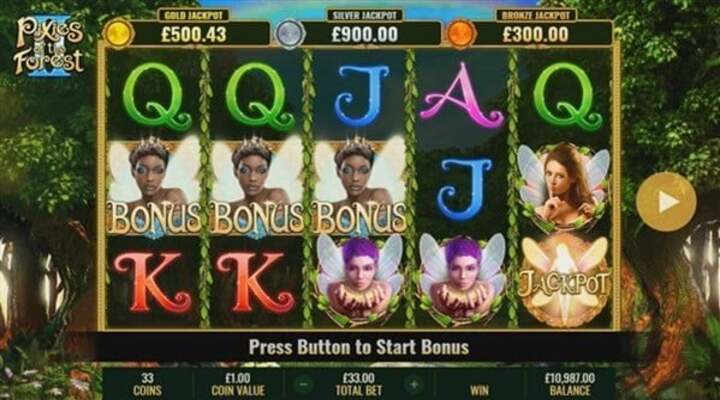  Pixies of the Forest 2 Slot Screenshot