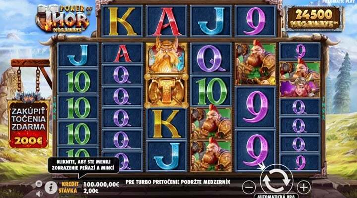 Power of Thor Megaways Slot Screenshot