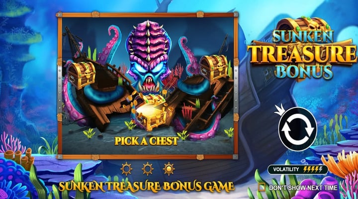 Release The Kraken Slot Screenshot