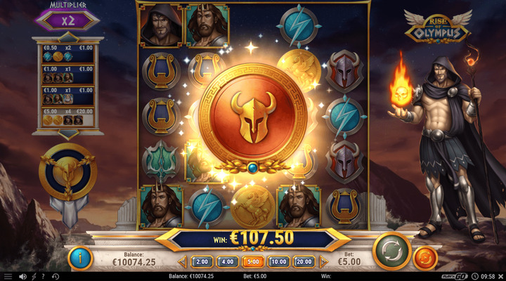 Rise of Olympus Slot Screenshot