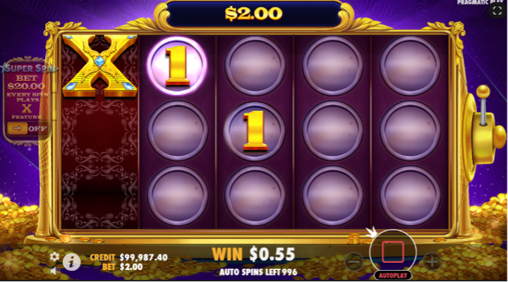 Super X Slot Screenshot