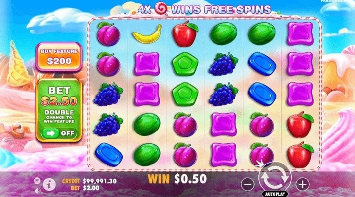 Sweet Bonanza Slot Screenshot 1