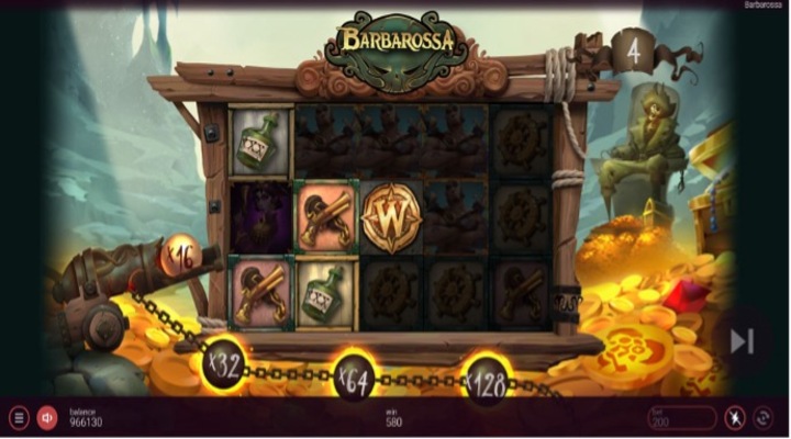 Barbarossa slot screenshot