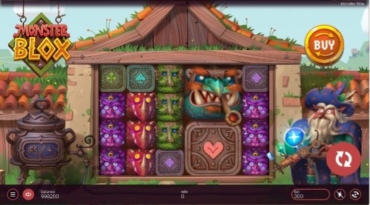 Monster Blox Slot Screenshot