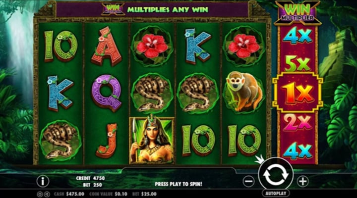 Panther Queen Slot Screenshot
