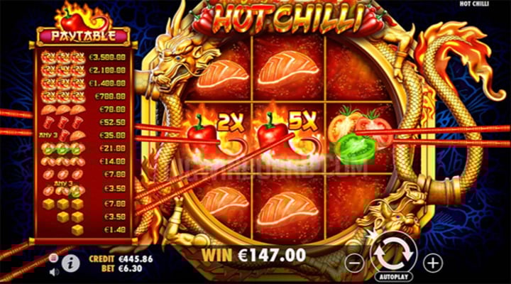 Hot Chilli Slot Screenshot