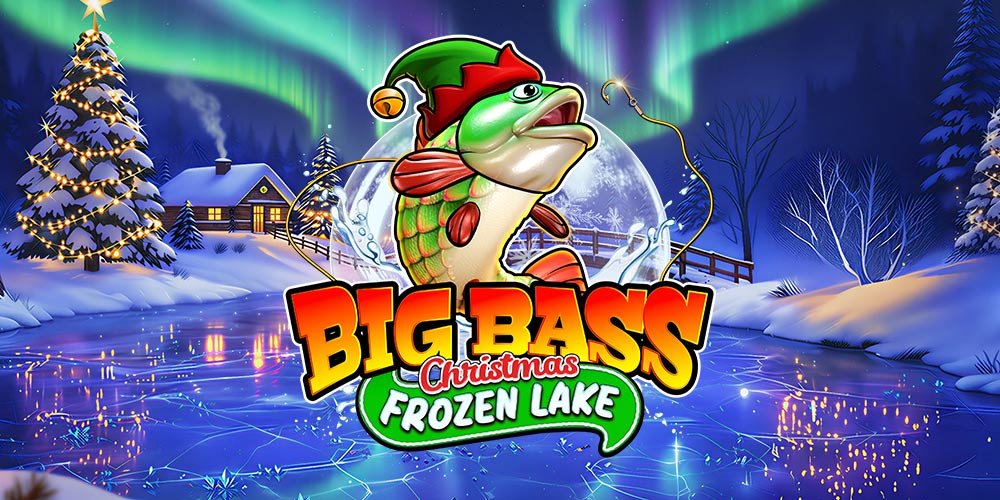 Big Bass Christmas Frozen Lake