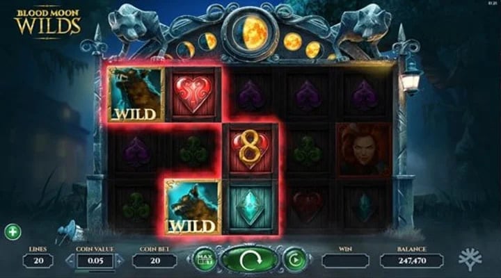 Blood Moon Wilds Slot Screenshot