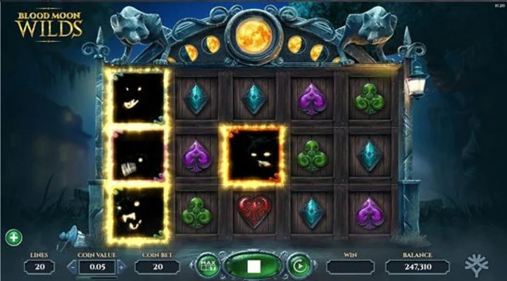 Blood Moon Wilds Slot Screenshot