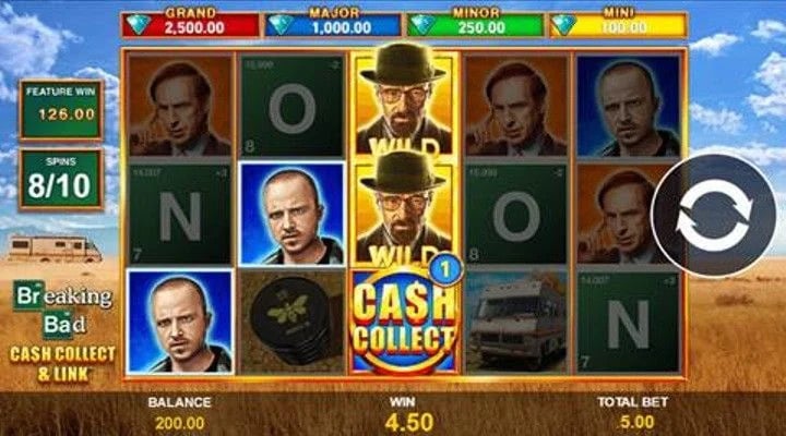 Breaking Bad Slot Features Screenshot