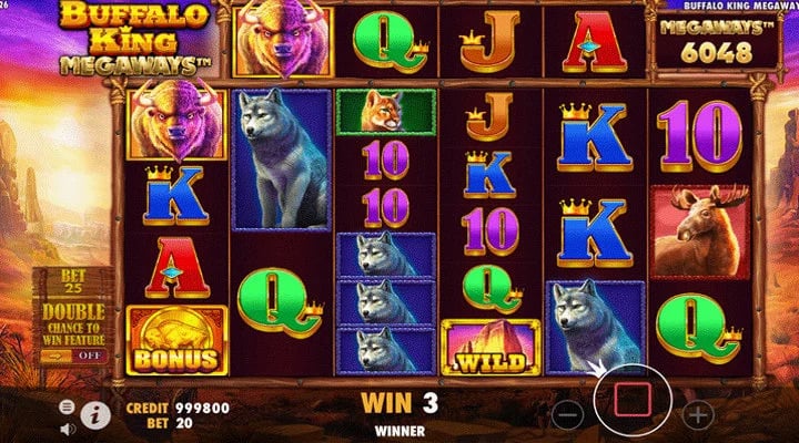 Buffalo King Megaways Slot Screenshot
