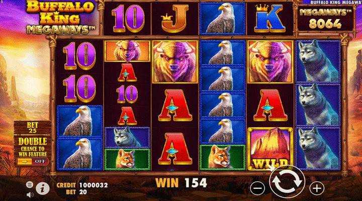 Buffalo King Megaways Slot Screenshot
