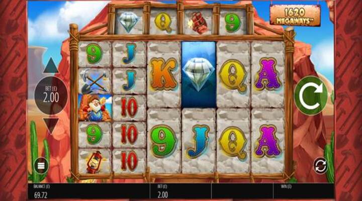 Diamond Mine Megaways slot screenshot