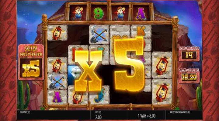 Diamond Mine Megaways slot screenshot