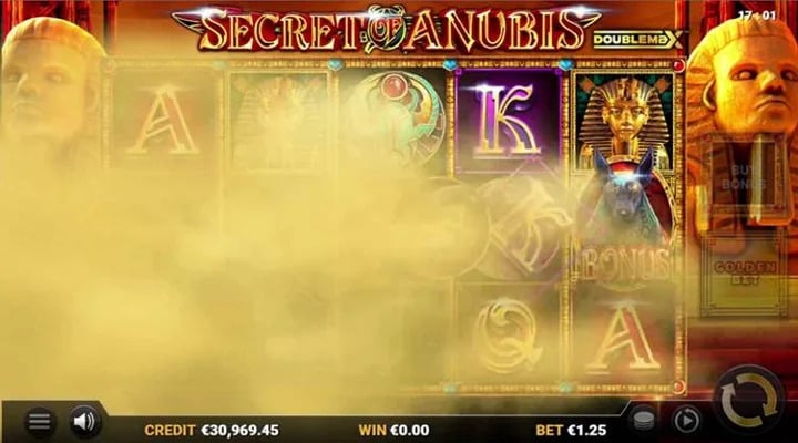 Secret of Anubis Slot Screenshot