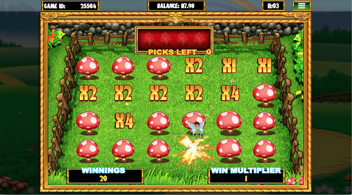 Slingo Rainbow Riches Bonus Screenshot