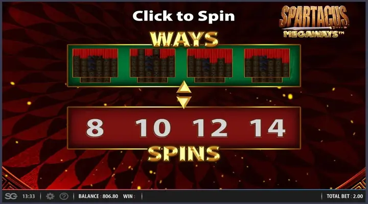 Spartacus Megaways