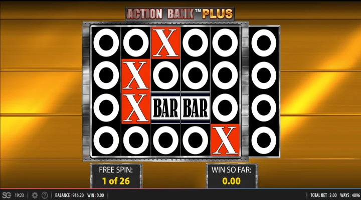 Action Bank Plus Slot Screenshot 2