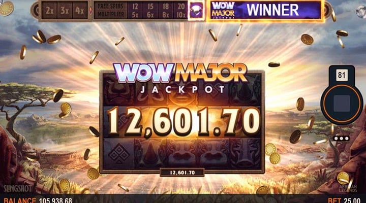 African Legends Slot Screenshot