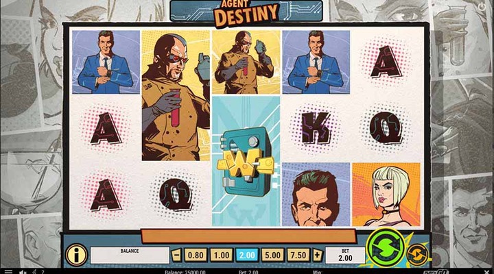 Agent Destiny slot screenshot