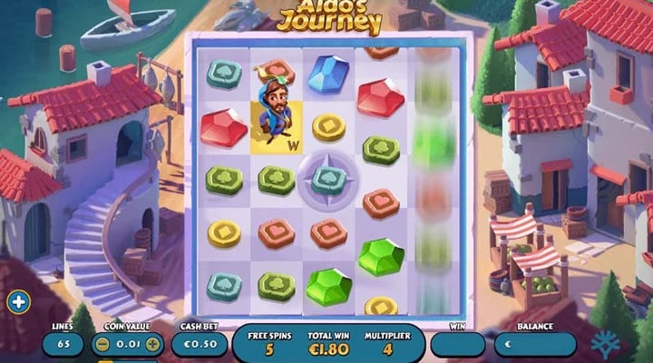  Aldo’s Journey Slot Screenshot