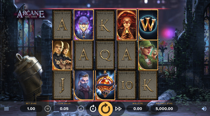 Arcane Reel Chaos Slot Screenshot