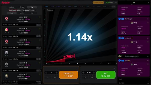 Aviator Game Screenshot 2