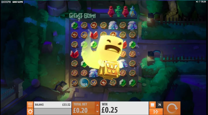 Ghost Glyph Slot Screenshot