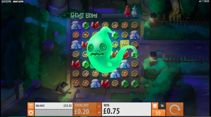 Ghost Glyph Slot Screenshot