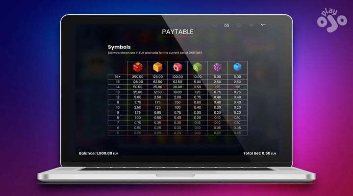 Giga Jar Slot Screenshot