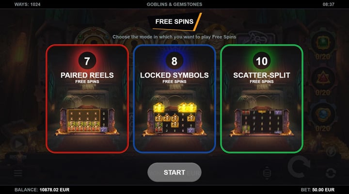 Goblins and Gemstones Slot Screenshot