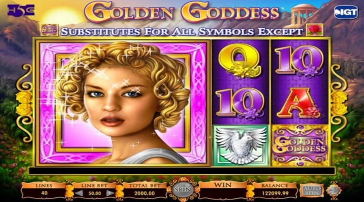 Golden Goddess Slot Screenshot