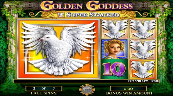 Golden Goddess Slot Screenshot