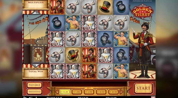 Golden Ticket Slot Screenshot