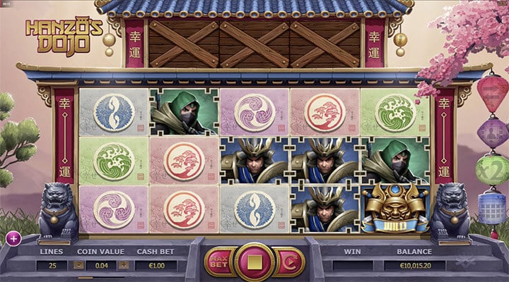 Hanzo's Dojo Slot Screenshot