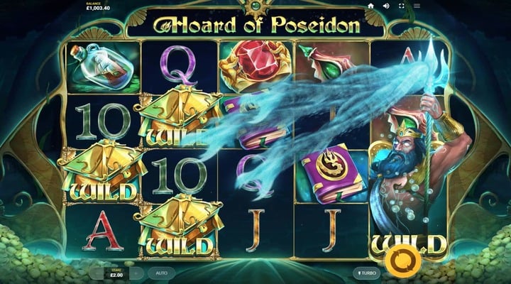 Hoard of Poseidon Slot Screenshot