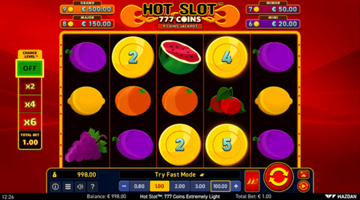 Hot Slot 777 Coins Extremely Light Screenshot 1