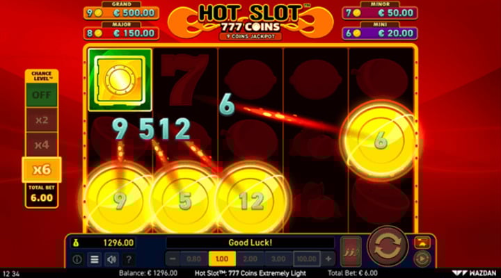 Hot Slot 777 Coins Extremely Light Screenshot
