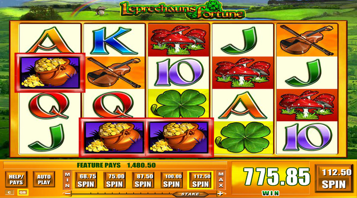 Leprechaun's Fortune Slot Screenshot