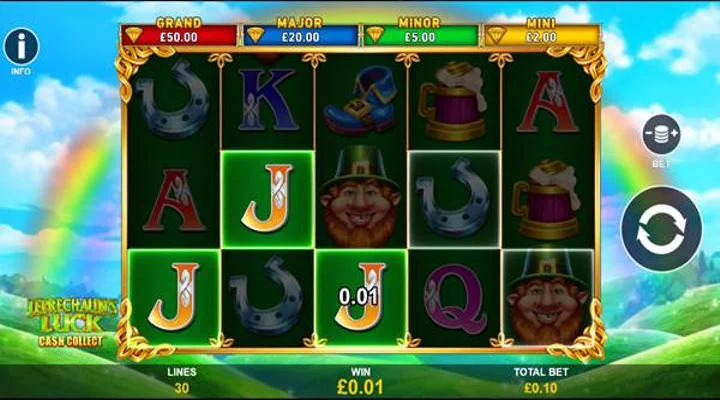 Leprechaun's Luck Cash Collect Slot Screenshot