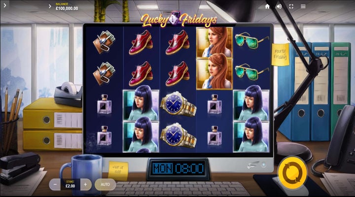 Lucky Fridays Slot Screenshot 1