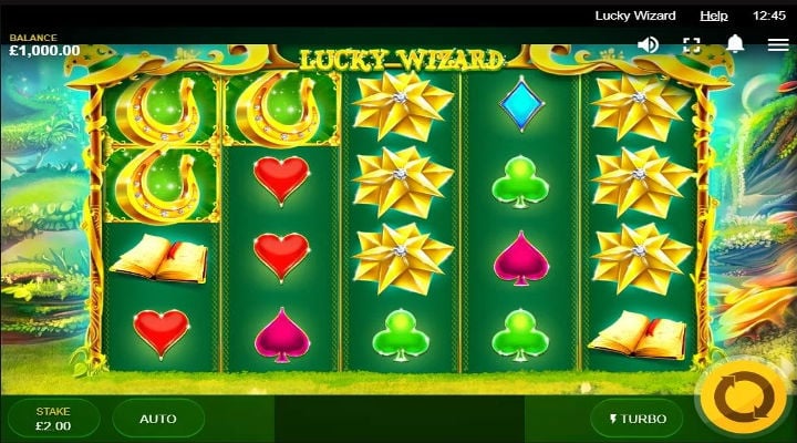 Lucky Wizard Slot Screenshot 1
