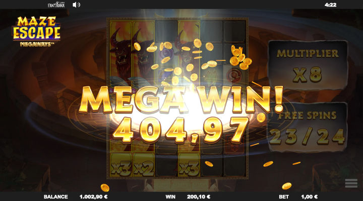 Maze Escape Megaways Slot Screenshot 3