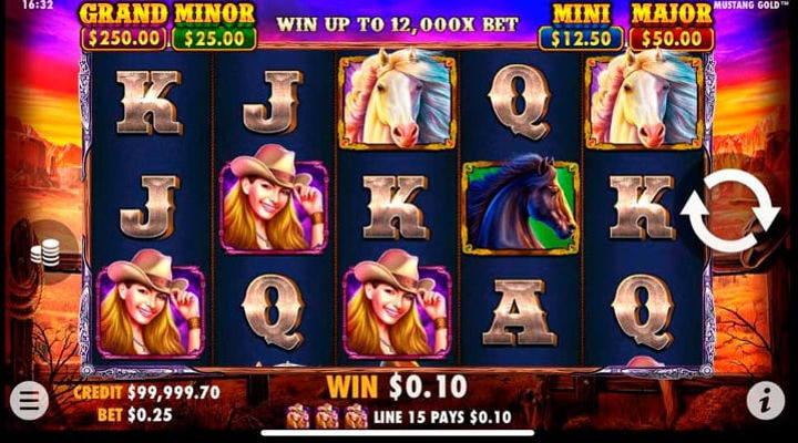 Mustang Gold Screenshot 1