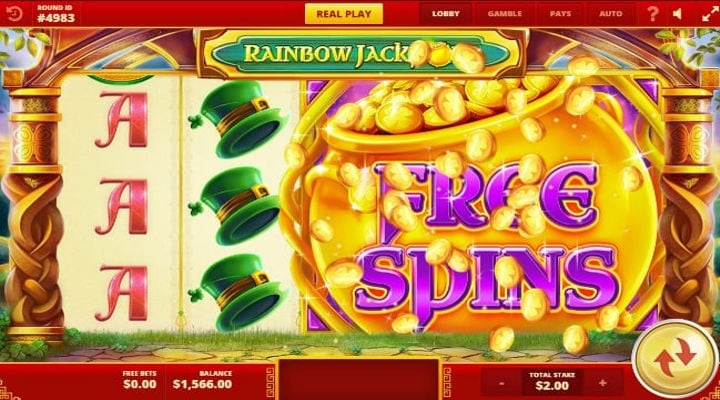 Rainbow Jackpots Slot Screenshot 2