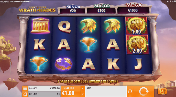 Titan Thunder Wrath of Hades Screenshot 2
