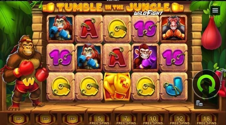 Tumble in the Jungle Wild Fight Screenshot 1