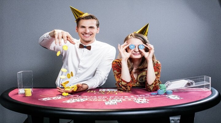 Blackjack Party table from Evolution Gaming live casino