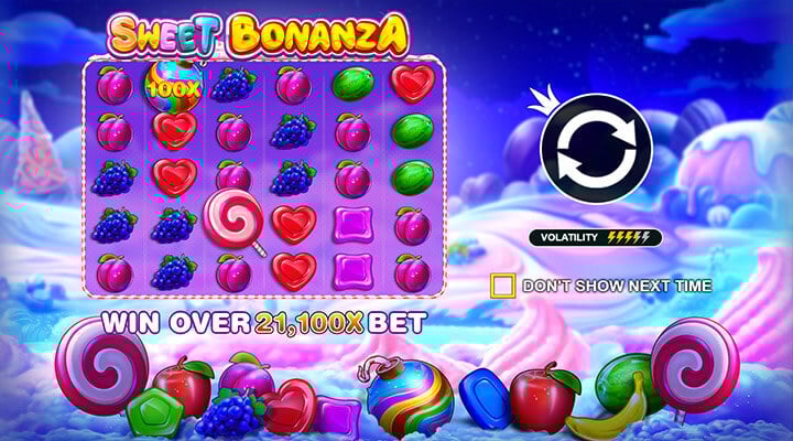 Sweet Bonanza Slot Image